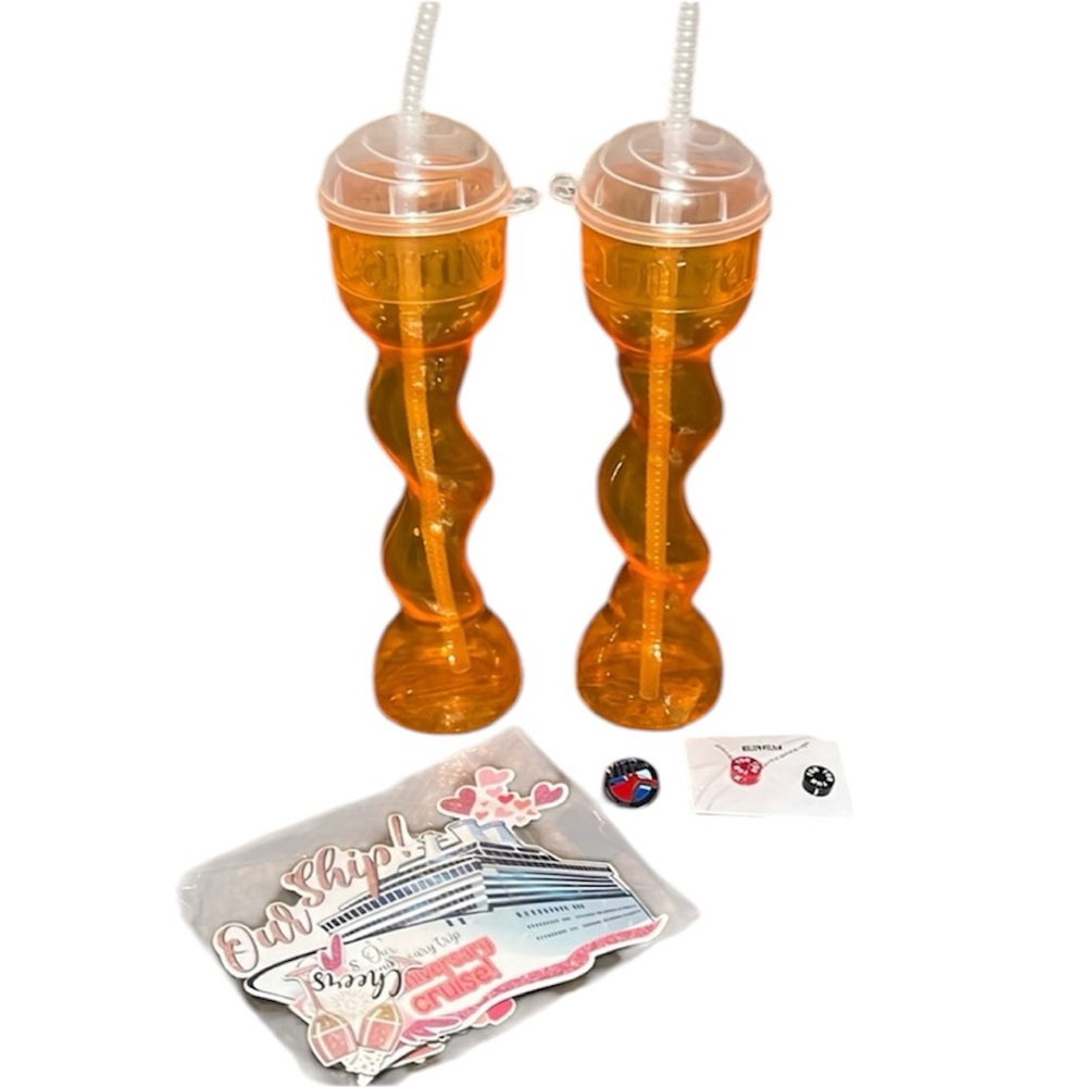 💰BOGO FREE Carnival Cruise Line Vacation Bundle: Cups, Magnets, Jewelry